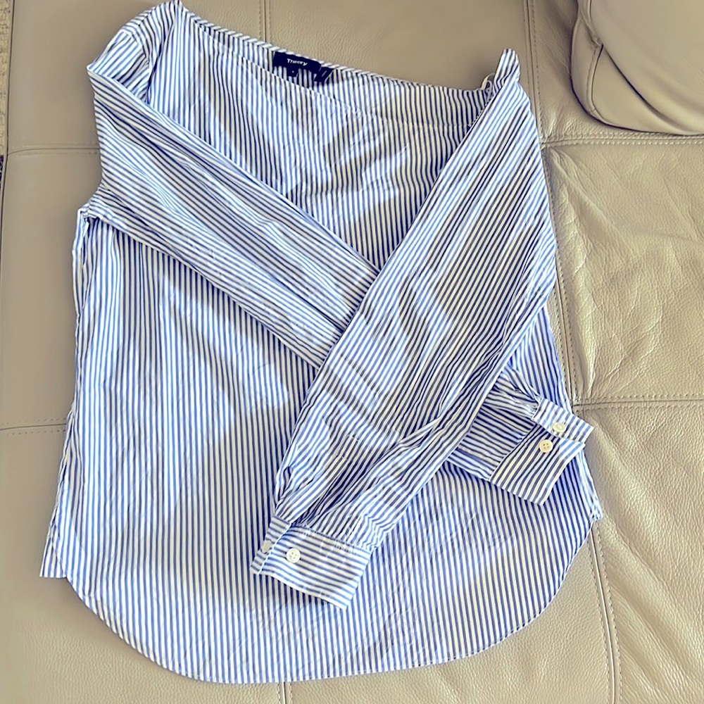 Theory Asymmetric top shirt